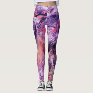 PINK AND PURPLE MAGIC LEGGINGS