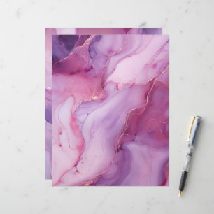 Pink and Purple Marble Scrapbook Paper Backgrounds