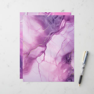 Pink and Purple Marble Scrapbook Paper Backgrounds