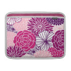 Pink and Purple Mod Floral Macbook Air Sleeve