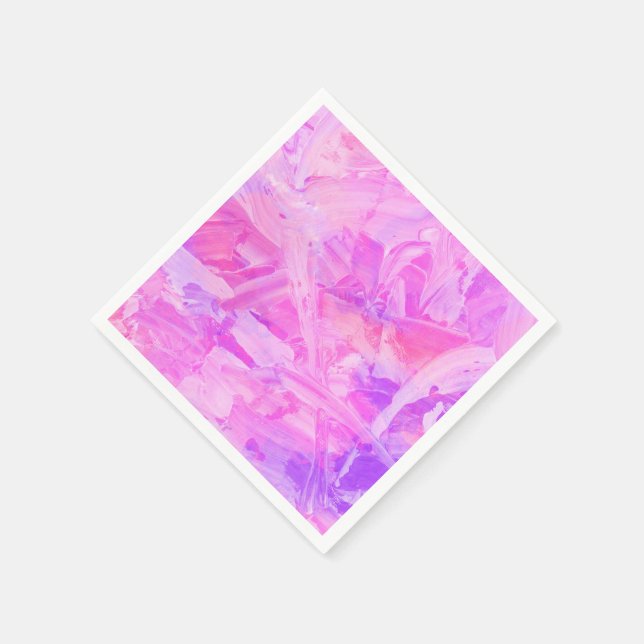 Pink and Purple Napkin (Corner)