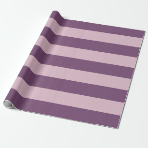 Pink and Purple Pastel Goth Awning Stripes Wrapping Paper