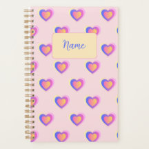 Pink and Purple Pastel Hearts