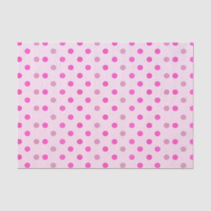 Pink and Purple Pastel Polka Dots Tissue Paper