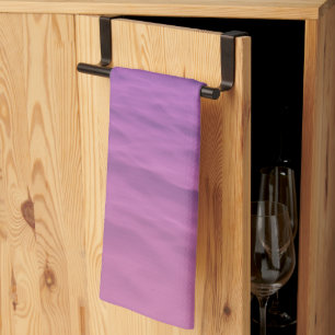 Pink And Purple Sea Tea Towel