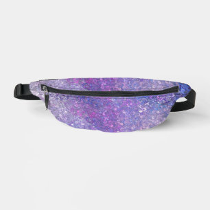 Pink And Purple Sequins Bling Bum Bags