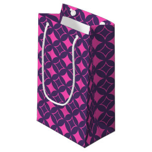 Pink and purple shippo small gift bag
