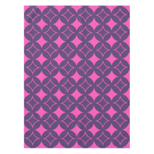 Pink and purple shippo tablecloth
