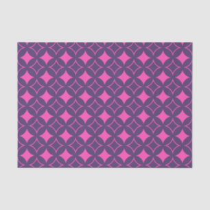 Pink and purple shippo tissue paper