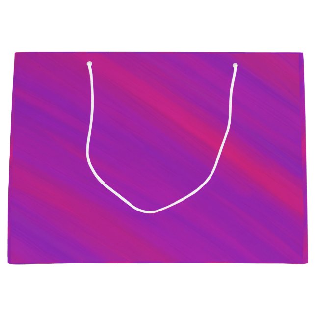 Pink and Purple Sunset Large Gift Bag (Front)
