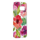 Pink and Purple Watercolor Floral Case-Mate Samsung Galaxy Case (Back/Right)