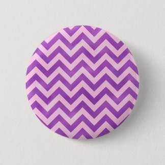 Pink and Purple Zigzag 6 Cm Round Badge