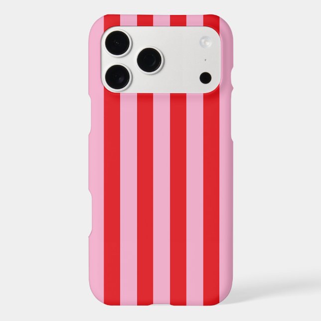 Pink and Red Candy Stripes (Back)