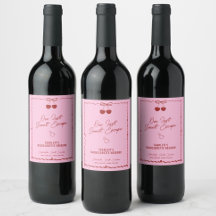 Pink and Red Cherry Bachelorette Weekend