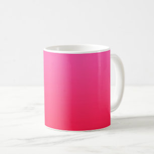Pink and Red Gradient Coffee Mug