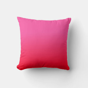Pink and Red Gradient Cushion