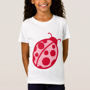 Pink and Red Ladybug T-Shirt