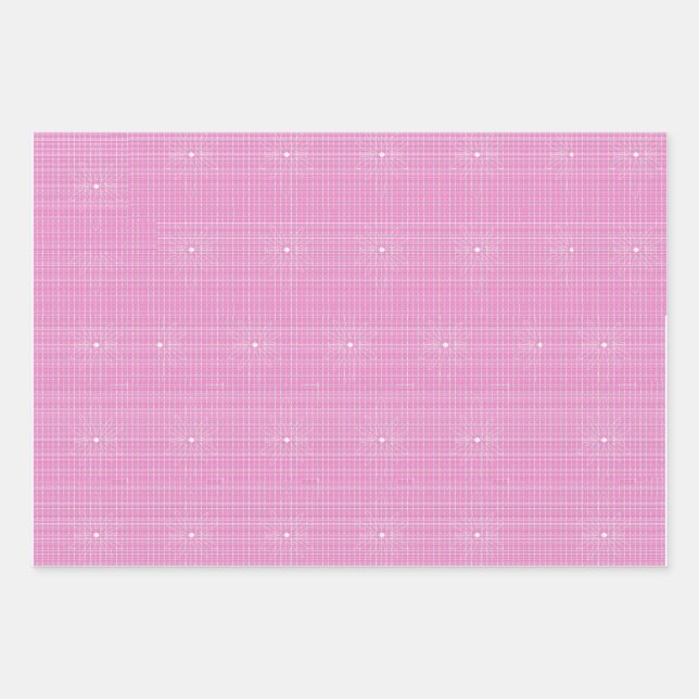 pink and red sieve feet Wrapping Paper. Wrapping Paper Sheet (Front)