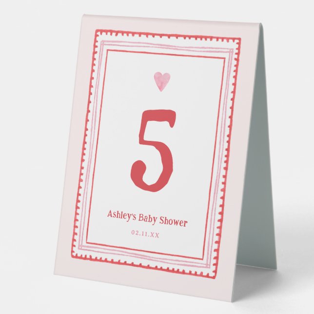 Pink and Red Valentines Heart Party (Front)