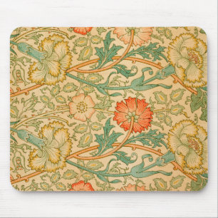 Pink and Rose by William Morris (1834-1896). Mouse Mat