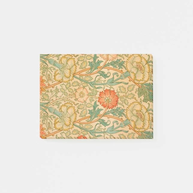 Pink and Rose by William Morris (1834-1896). Post-it Notes (Front)