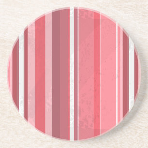 Pink and Stinky Stripes Coaster