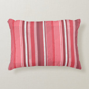 Pink and Stinky Stripes Decorative Cushion