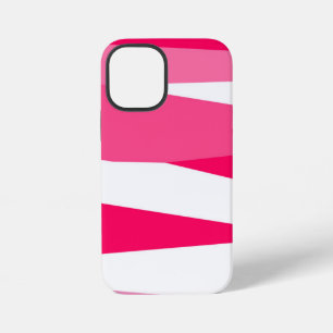 pink and white abstract iPhone 12 mini case