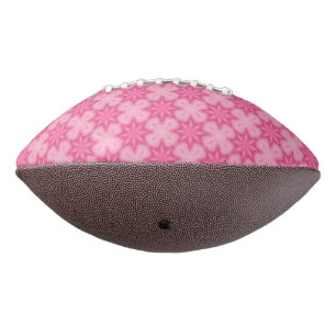 Pink And White American Football