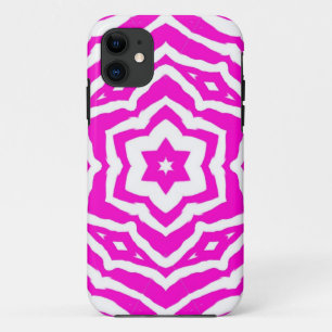 Pink and White iPhone 11 Case