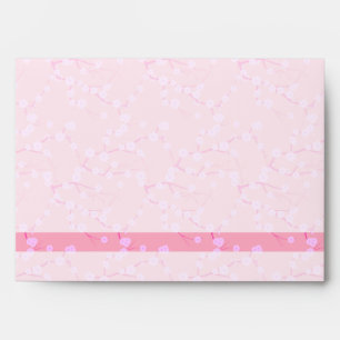 Pink and White Cherry Blossoms Envelope