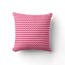 Pink and White Chevron Stripe