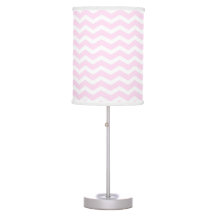 Pink and White Chevron