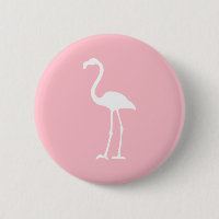Pink and White Flamingo