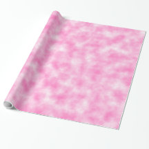 Pink and White Pastel Tie-Dye Marbleised Clouds