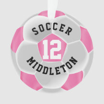 Pink and White ⚽ Soccer Sport Ball