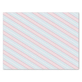 Vertical Outlined Pastel Rainbow Stripes Tissue Paper