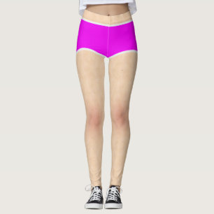 Pink and White Underwear Legging