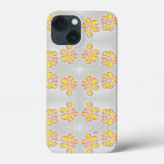 Pink and Yellow Daisy iPhone 13 Mini Case