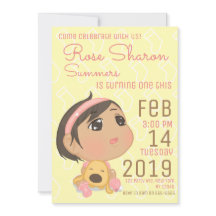 Pink and Yellow First Birthday Baby Girl Party