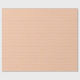 Pink and yellow flower pattern wrapping paper