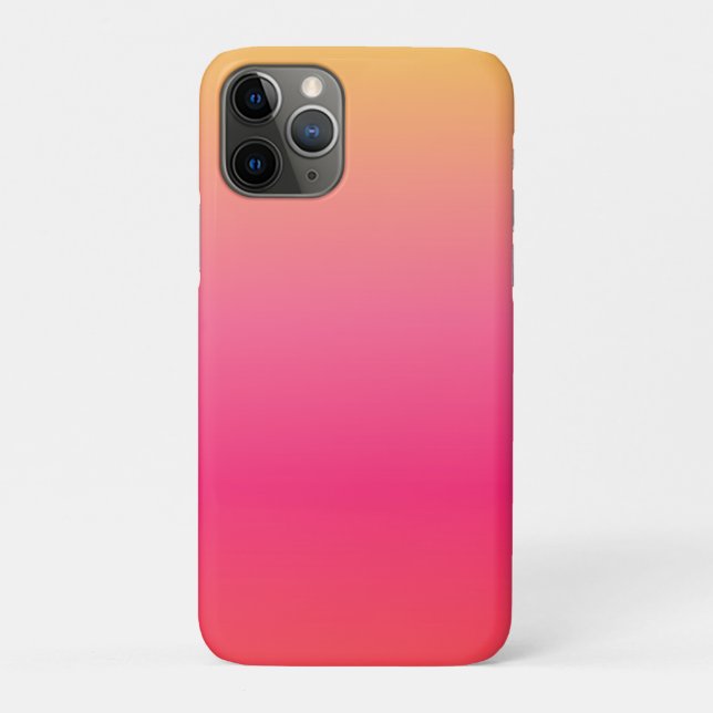 Pink and yellow gradient design  Case-Mate iPhone case (Back)