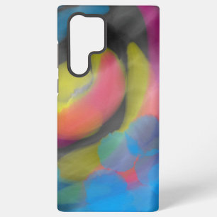 Pink and Yellow Pastel  Samsung Galaxy Case