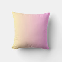 Pink and Yellow Pillow Cushions