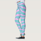 Pink and Your Colour Tiger Stripe Pattern
