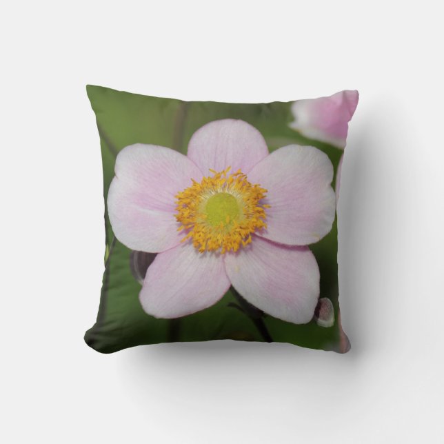 Pink Anemone Cushion (Front)