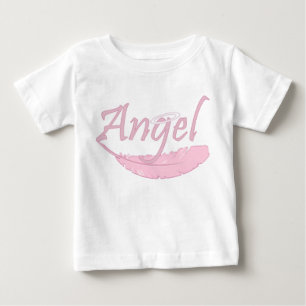 Pink Angel Baby T-Shirt