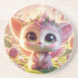 Pink Angel Coaster
