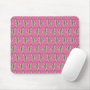 Pink Angel Fish Mouse Mat