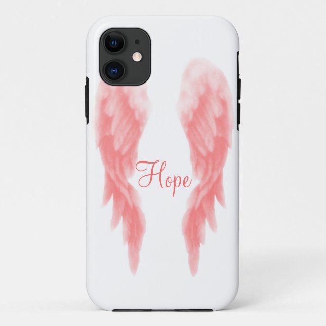 Pink Angel Wing iPhone 5 Case (Back)